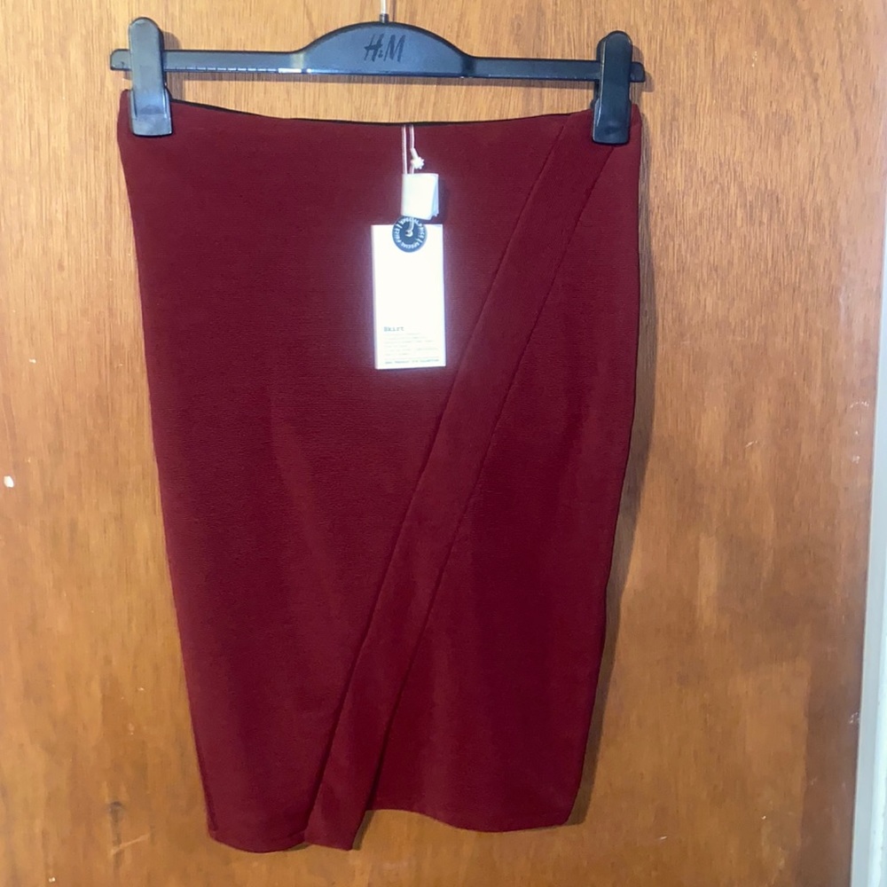 Ribbed skirt